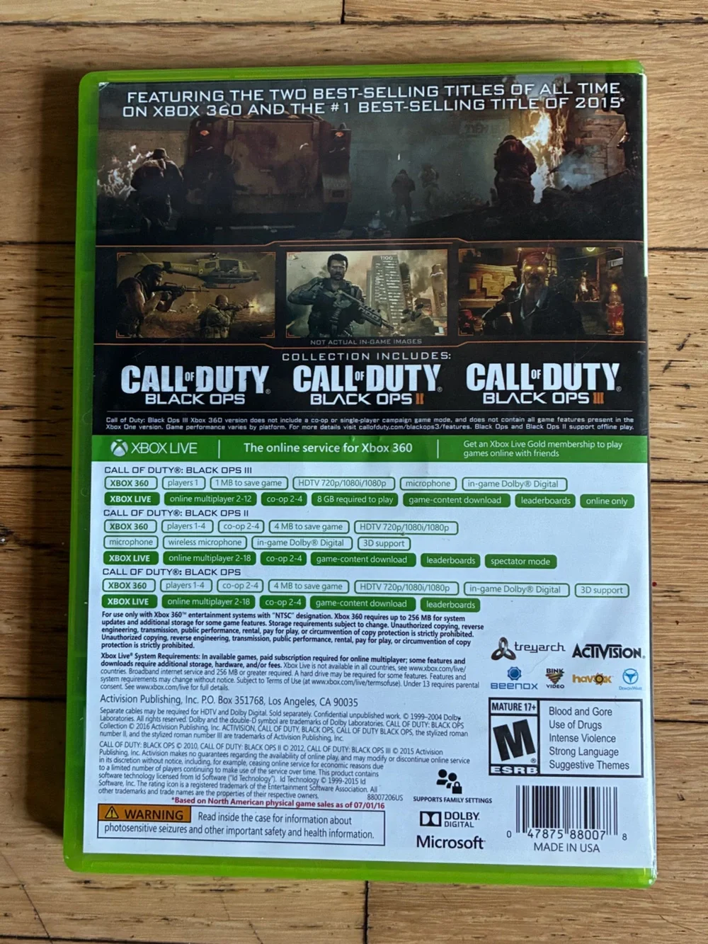 : Black Ops Collection - CASE ONLY